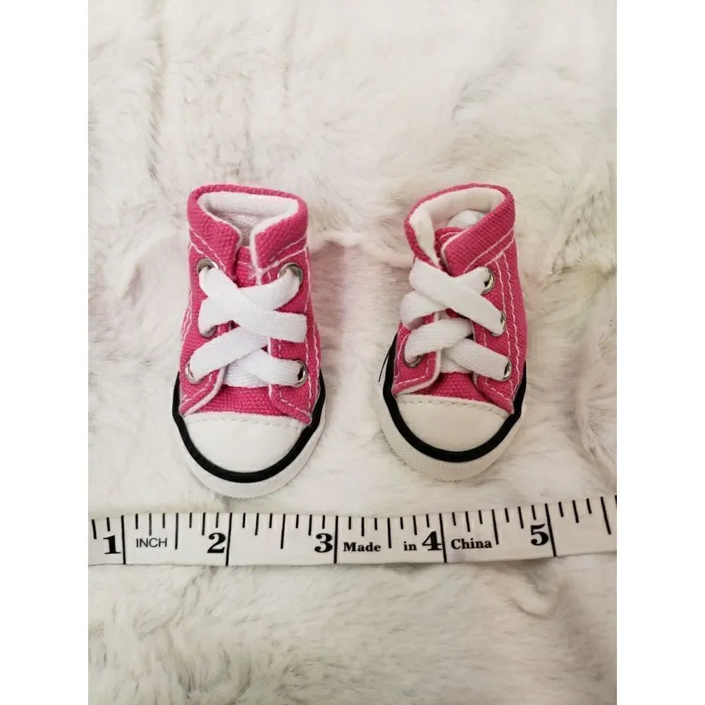 NEW Pink Dog Gym Shoes Size 2